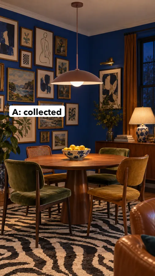 Version A: collected room